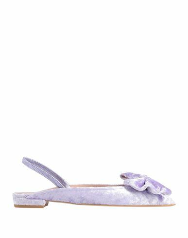 Islo Isabella Lorusso Woman Ballet flats Lilac Textile fibers Cover