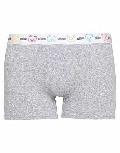 Moschino Man Boxer Light grey Cotton, Elastane Cover