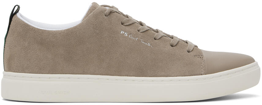 PS by Paul Smith Taupe Suede Lee Sneakers Cover