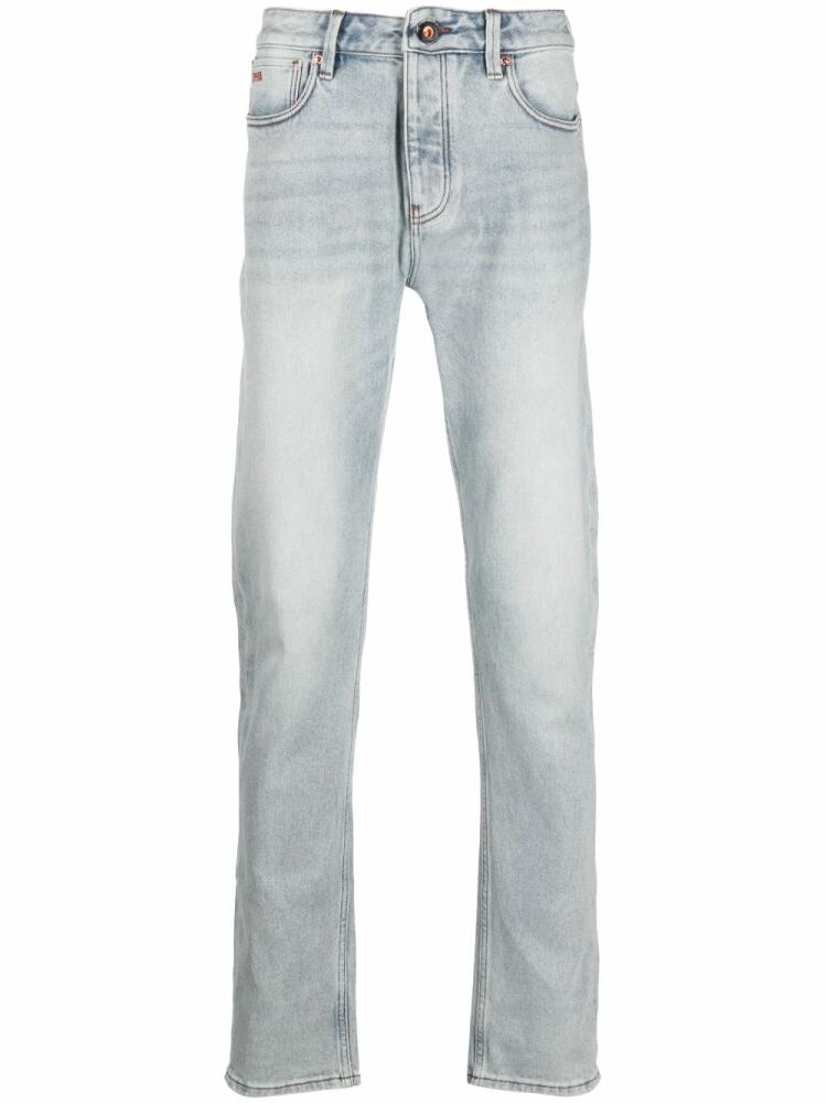 Emporio Armani light-wash straight-leg jeans - Blue Cover