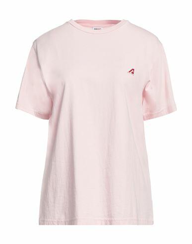 Autry Woman T-shirt Light pink Cotton Cover