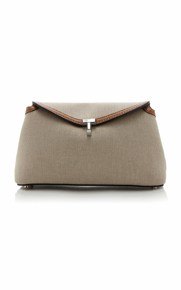 Toteme - T-Lock Clutch - Brown Cover