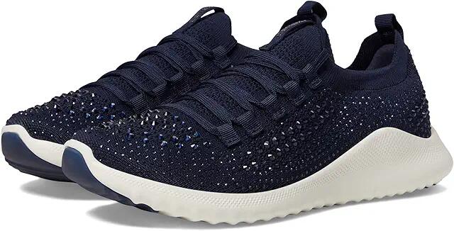 Aetrex Carly Sparkle (Navy) Women's Shoes Cover