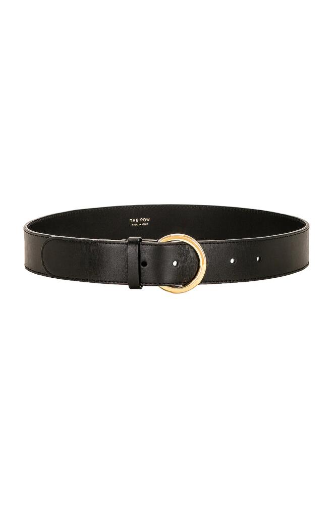 The Row Half Moon Belt in Black Cover