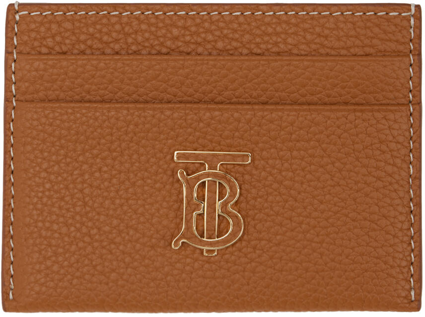 Burberry Brown TB Card Holder Cover