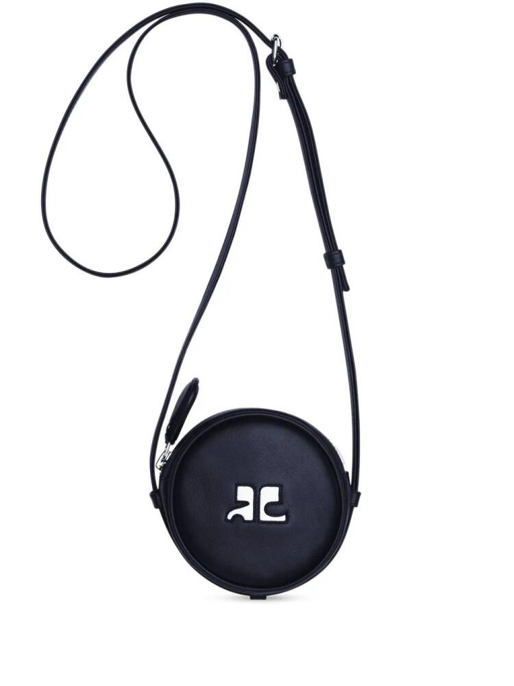 Courrèges Reedition circle crossbody bag - Blue Cover