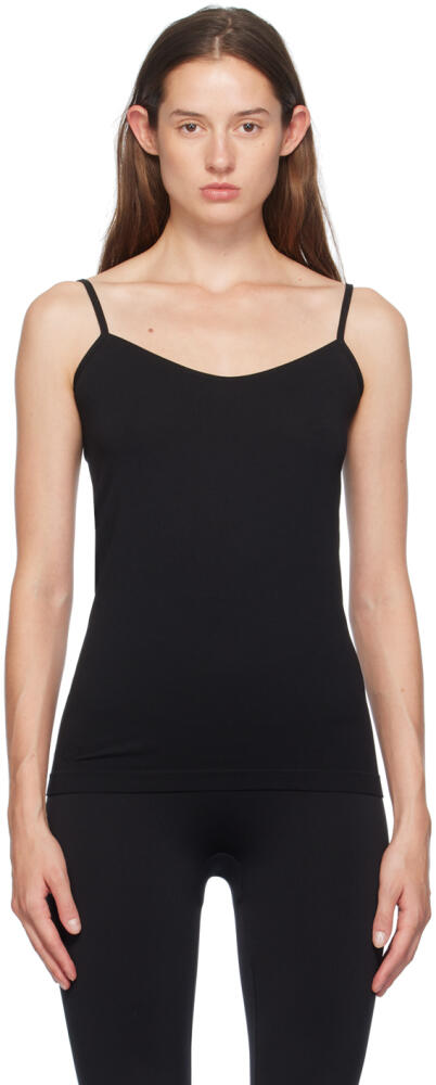 Wolford Black Aurora Tank Top Cover