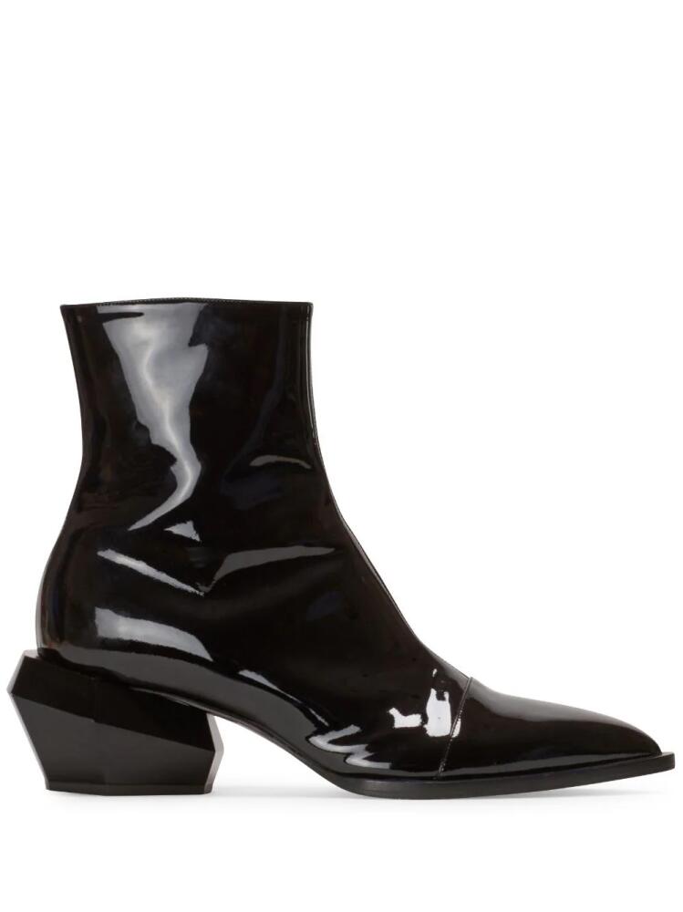 Balmain Billy patent boots - Black Cover