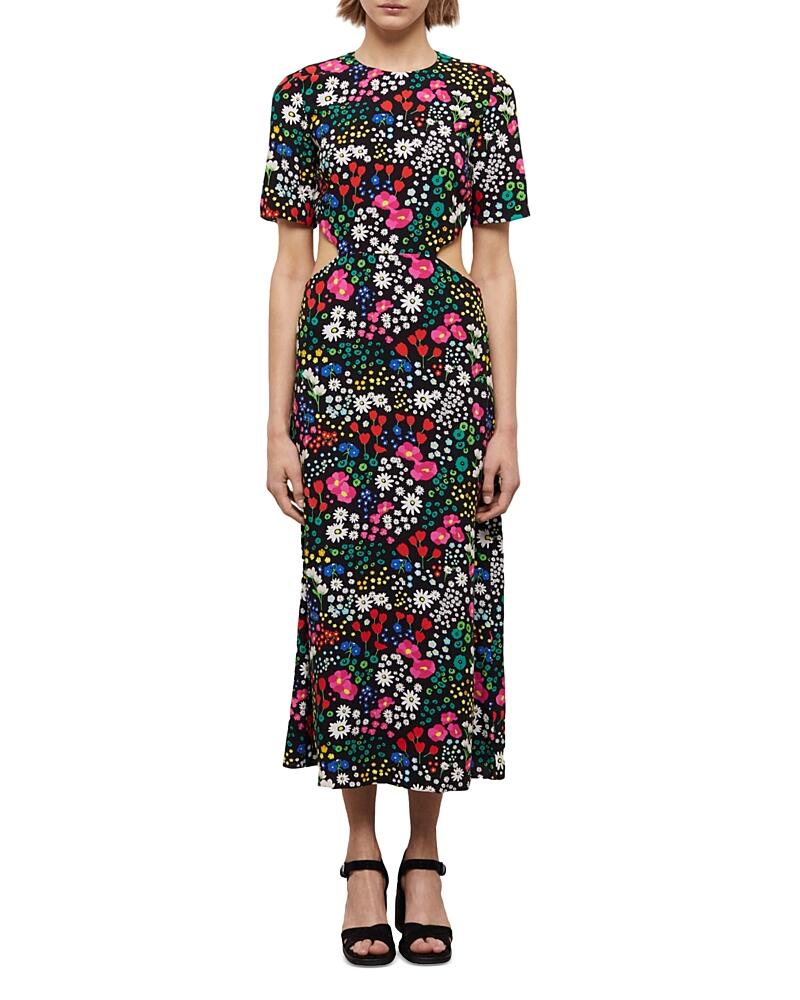 The Kooples Joyful Flowers Midi Dress Cover