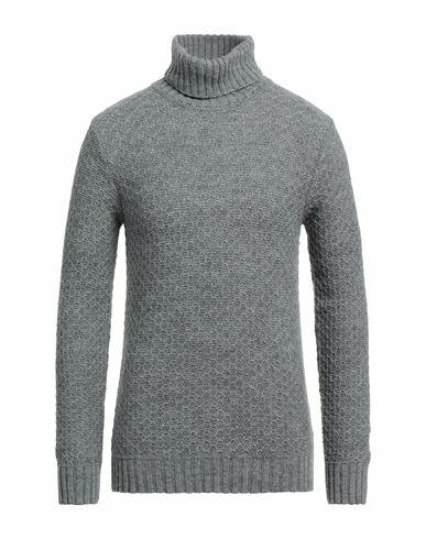 Herman & Sons Man Turtleneck Grey Wool, Cashmere Cover