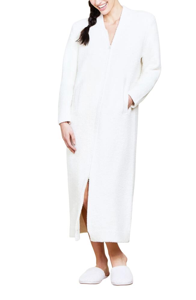 barefoot dreams CozyChic™ Front Zip Robe in Cream Cover