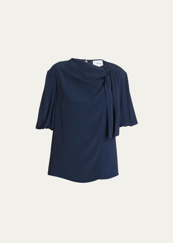 Erdem Asymmetric Drape Detail Blouse Cover