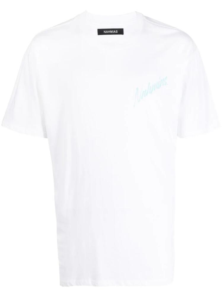 Nahmias Miracle Surf cotton T-shirt - White Cover