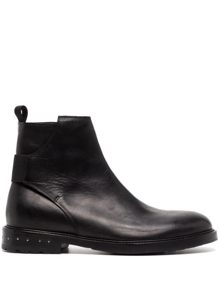 Nicolas Andreas Taralis 30mm leather boots - Black Cover