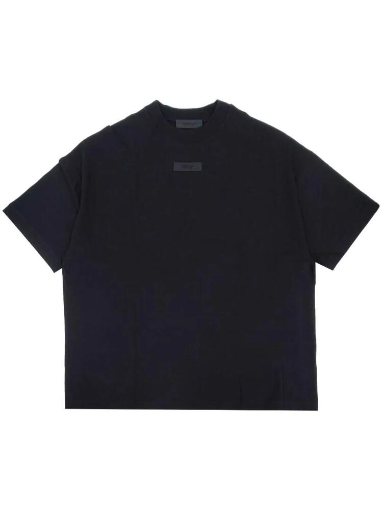 FEAR OF GOD ESSENTIALS logo-appliqué cotton T-shirt - Black Cover