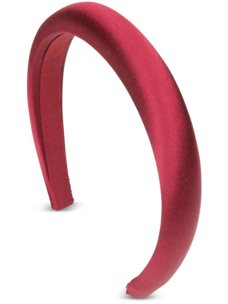 Jennifer Behr Tori silk headband - Red Cover