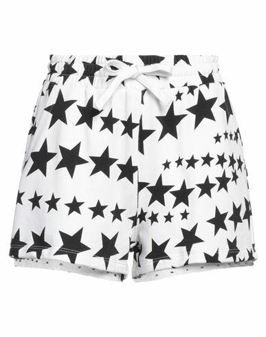 Red Valentino Woman Shorts & Bermuda Shorts White Cotton, Polyamide Cover