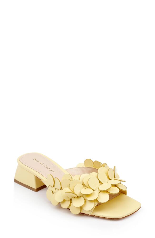 Dee Ocleppo Japan Slide Sandal in Soft Yellow Cover