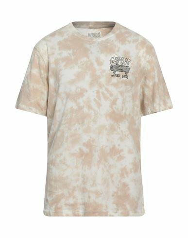 Element Man T-shirt Beige Cotton Cover