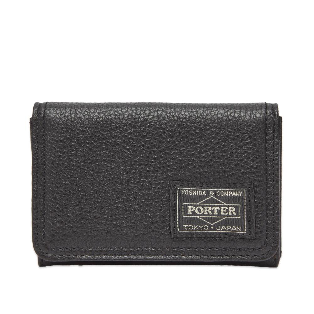 Porter-Yoshida & Co. Calm Card Case in Black Cover