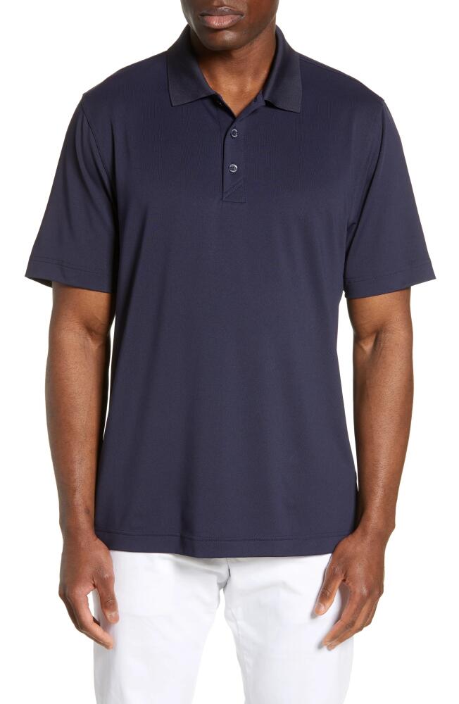 Cutter & Buck Forge DryTec Solid Performance Polo in Liberty Navy Cover