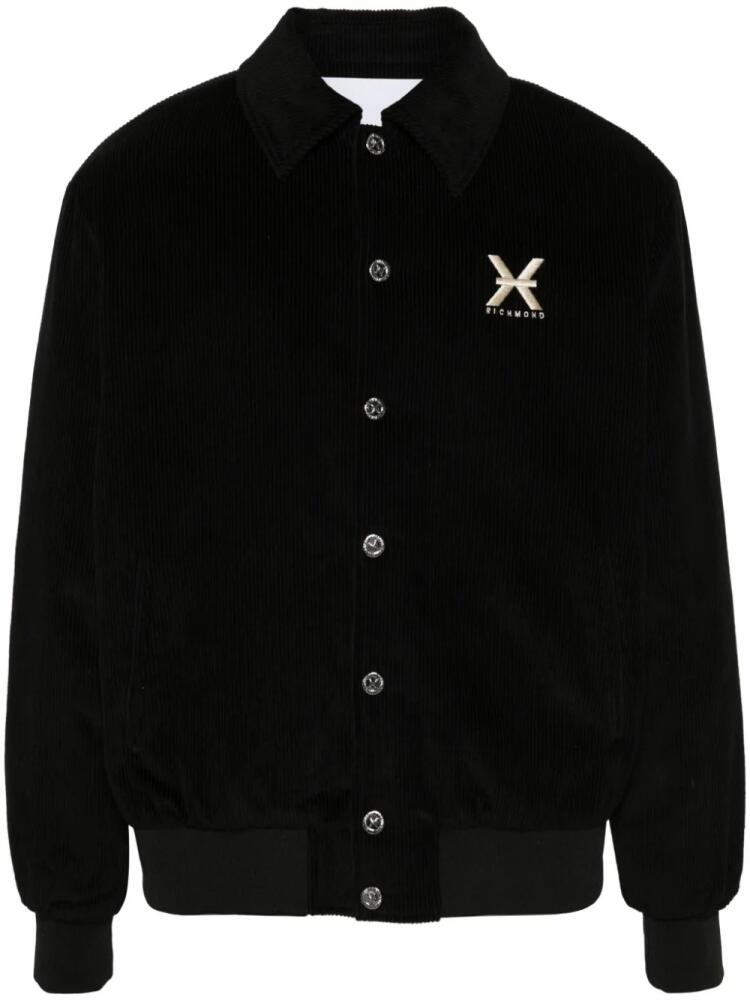 John Richmond button-down bomber - Black Cover