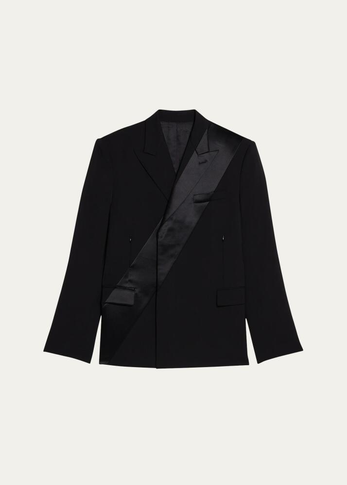 Helmut Lang Men's Boxy Tuxedo Blazer Cover