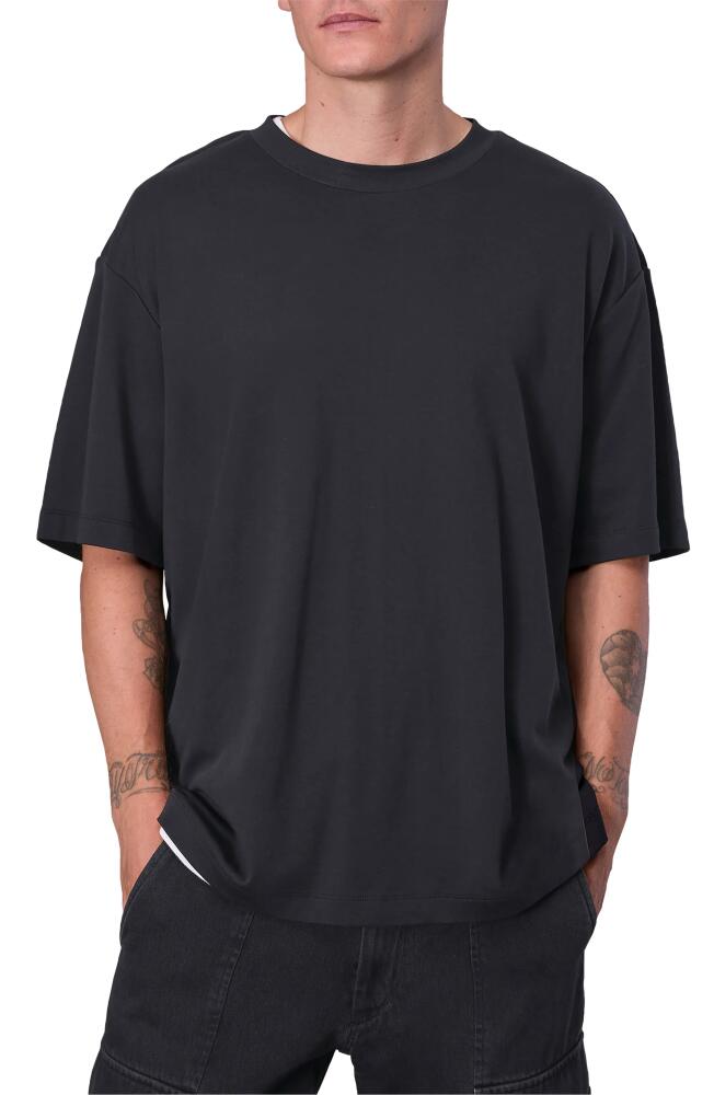 rag & bone Double Layer T-Shirt in Black Cover