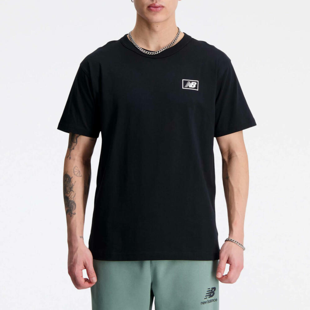 New Balance NB Essentials Graphic Cotton-Jersey T-Shirt Cover