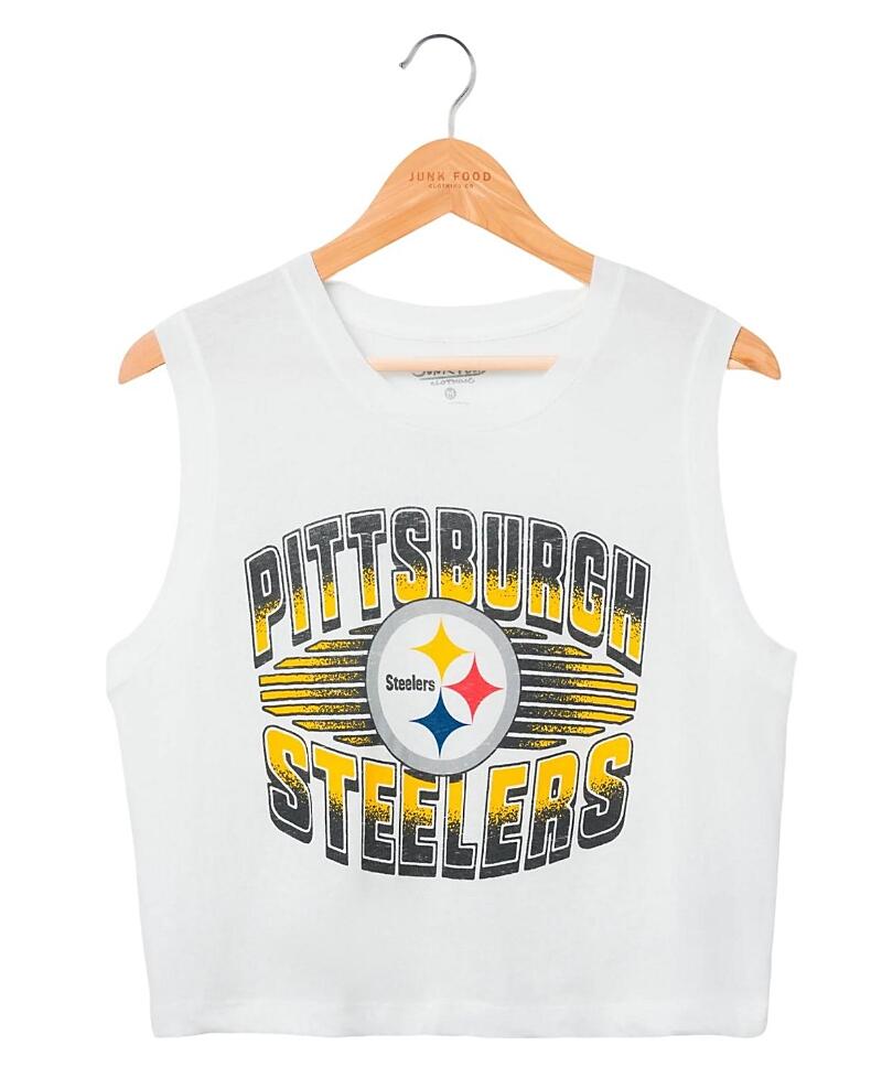 Junk Food Clothing Women's Nfl Pittsburgh Steelers Tank Top Cover