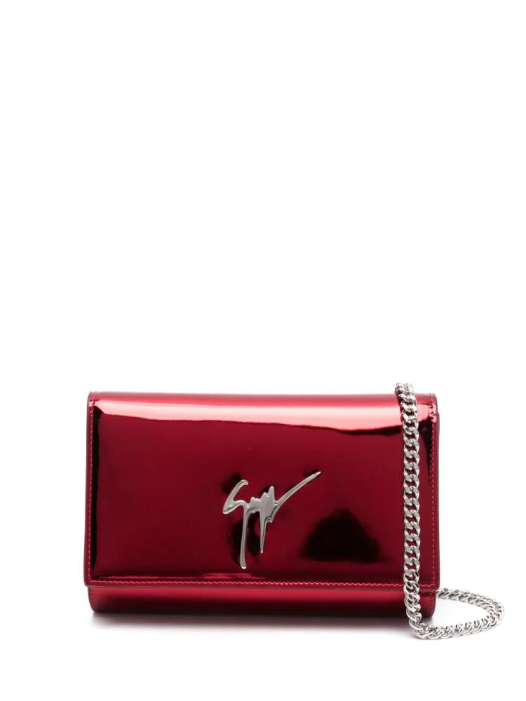 Giuseppe Zanotti mini Cleopatra clutch bag - Red Cover