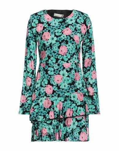 Haveone Woman Mini dress Turquoise Polyester Cover