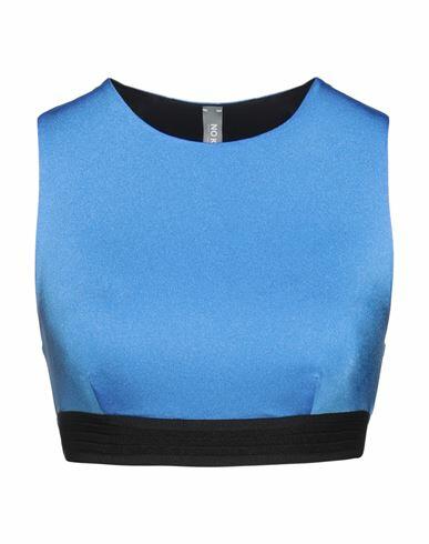 No Ka 'oi Woman Top Azure Polyamide, Elastane, Polyurethane Cover