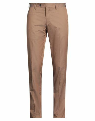 Lardini Man Pants Light brown Cotton Cover