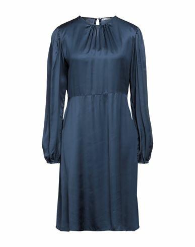 Robert Friedman Woman Midi dress Navy blue Viscose Cover