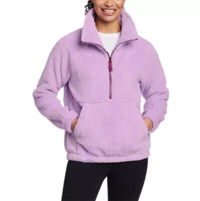 Eddie Bauer Women's Fast Fleece Plush Anorak Cover