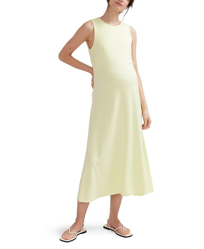 Hatch Collection The Jamie Maternity Maxi Dress Cover