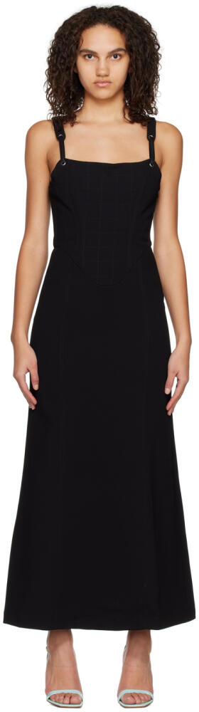 Paris Georgia Black Lottie Midi Dress Cover