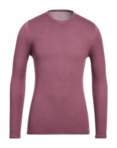 Majestic Filatures Man Sweater Mauve Cashmere Cover