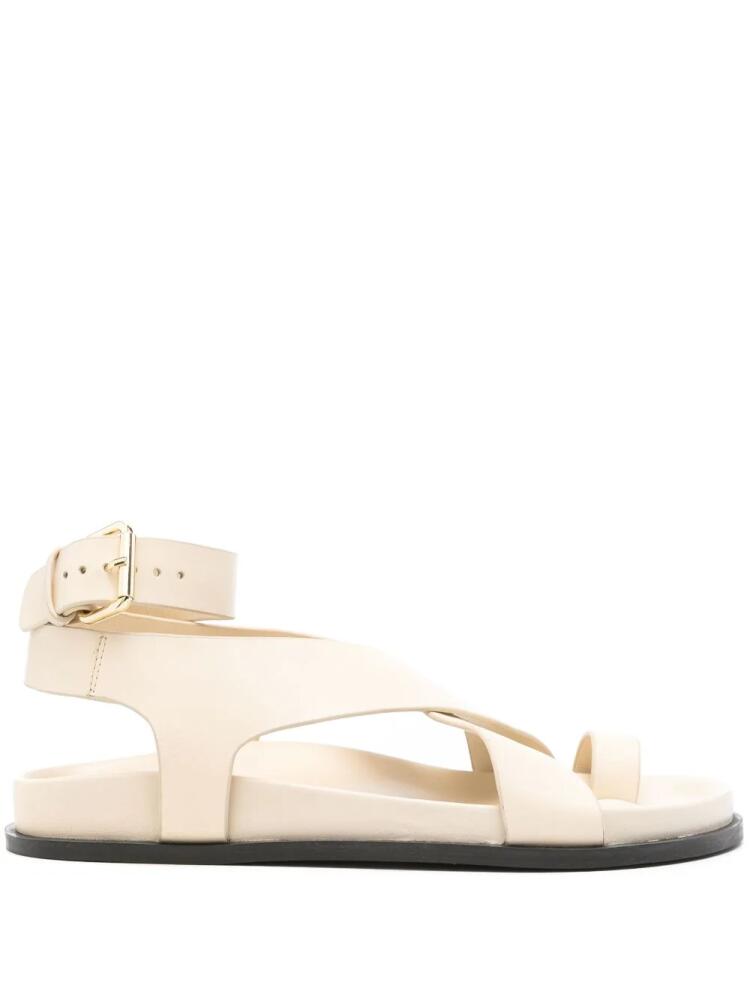 A.EMERY Jalen leather sandals - Neutrals Cover