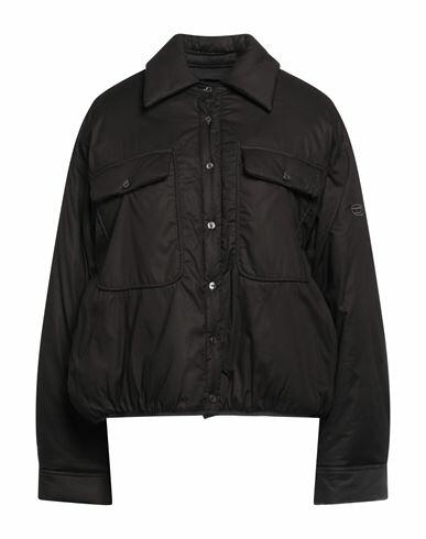 Diesel Woman Jacket Black Polyester Cover