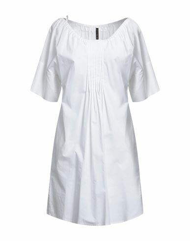 Manila Grace Woman Mini dress White Cotton Cover