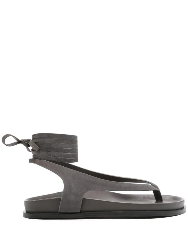 A.EMERY Shel suede sandals - Grey Cover