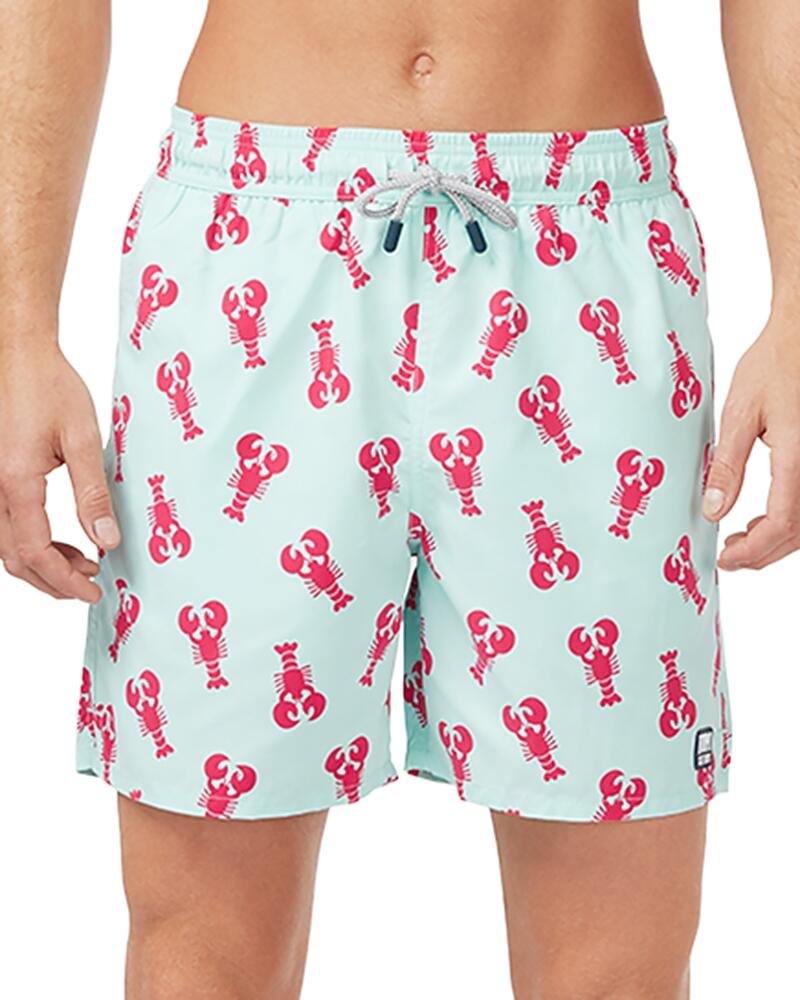 Tom & Teddy Lobster Print 6 Swim Trunks Cover