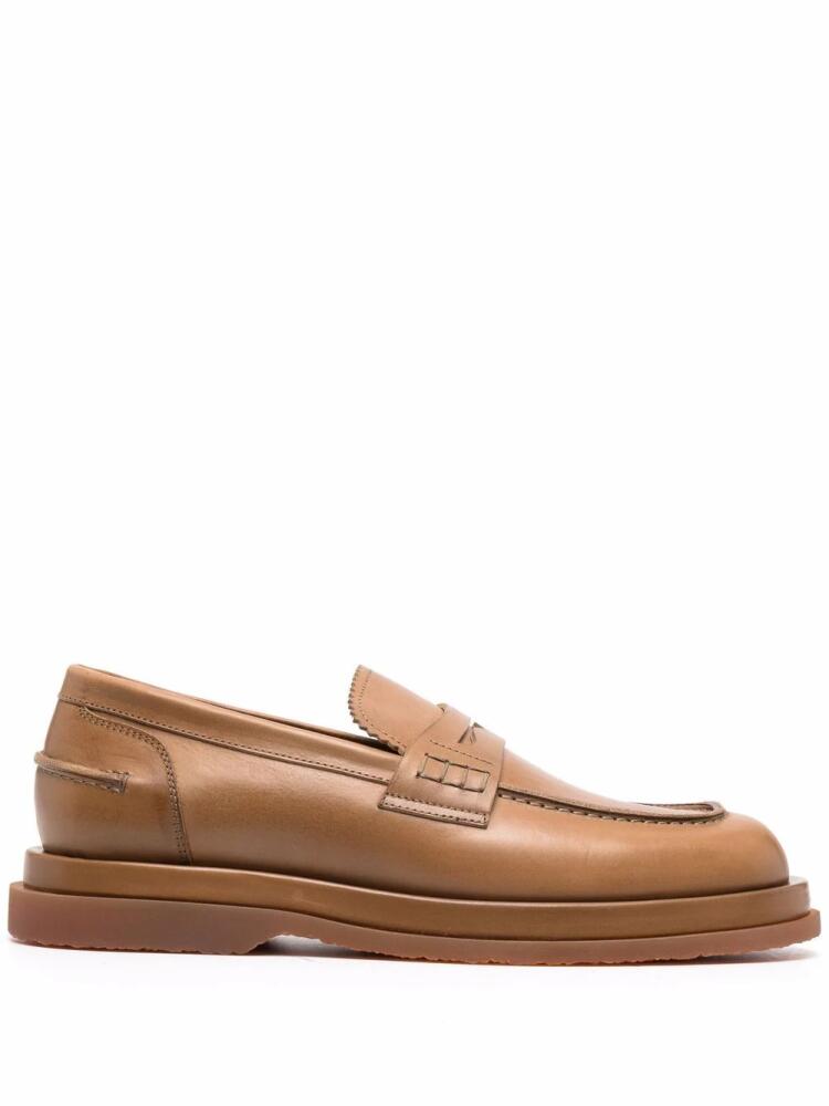 Buttero chunky-sole loafers - Brown Cover