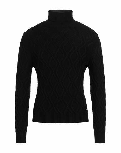 Primo Emporio Man Turtleneck Black Acrylic, Nylon Cover