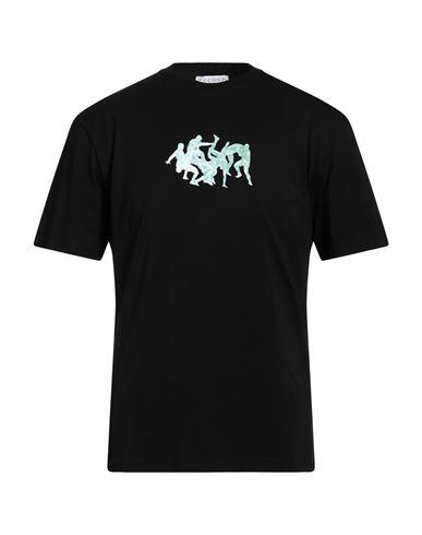 Jw Anderson Man T-shirt Black Cotton Cover