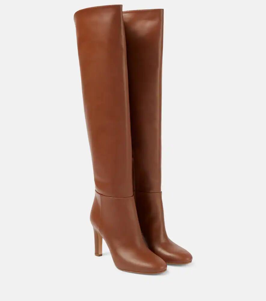 Gabriela Hearst Linda leather over-the-knee boots Cover