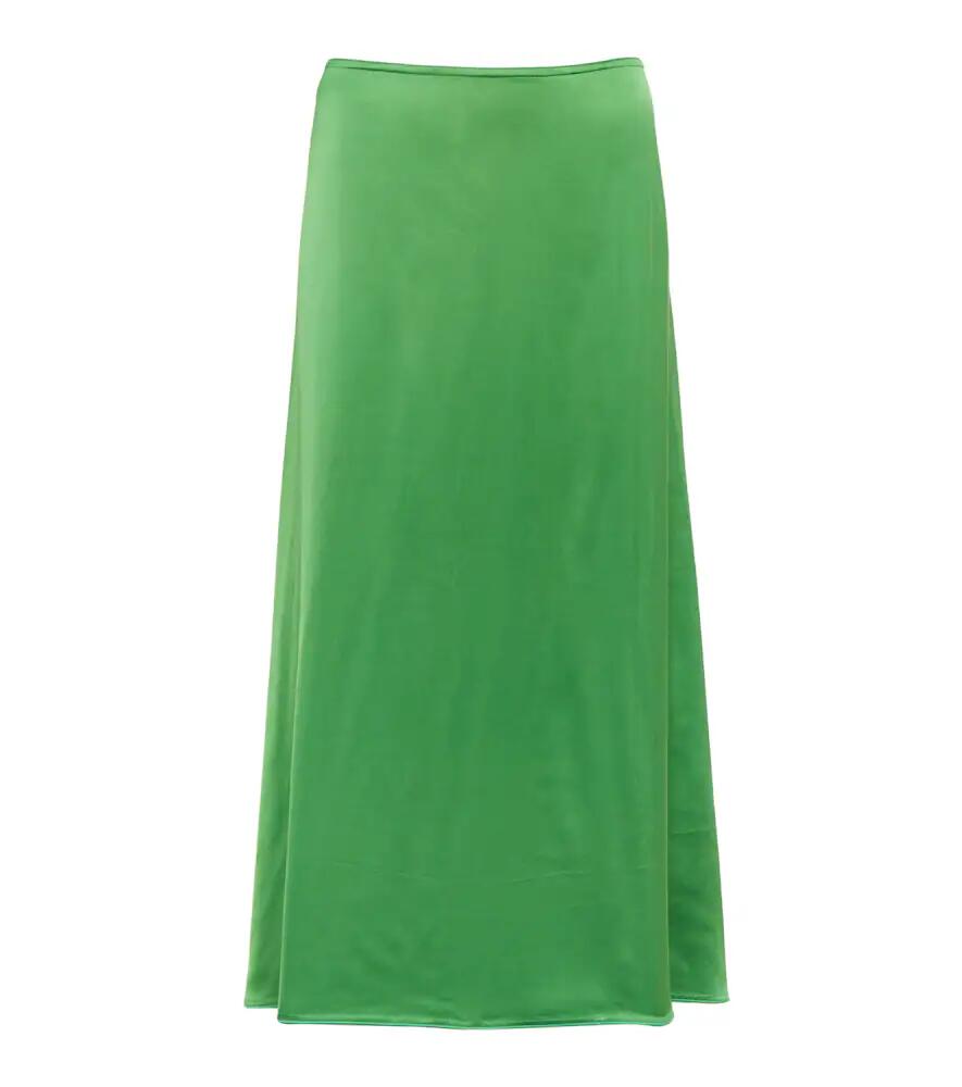 Victoria Beckham Satin midi skirt Cover