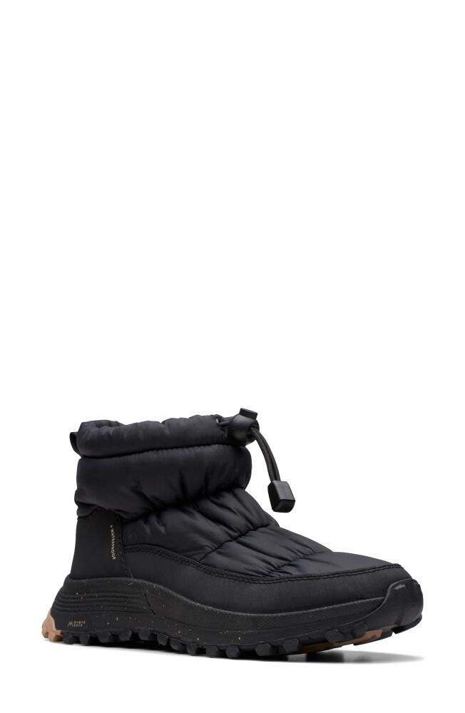 Clarks(r) ATL Trek Ice Waterproof Boot in Black Combi Cover